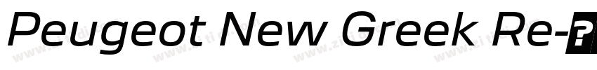 Peugeot New Greek Re字体转换 Peugeot New Greek Re字体转换